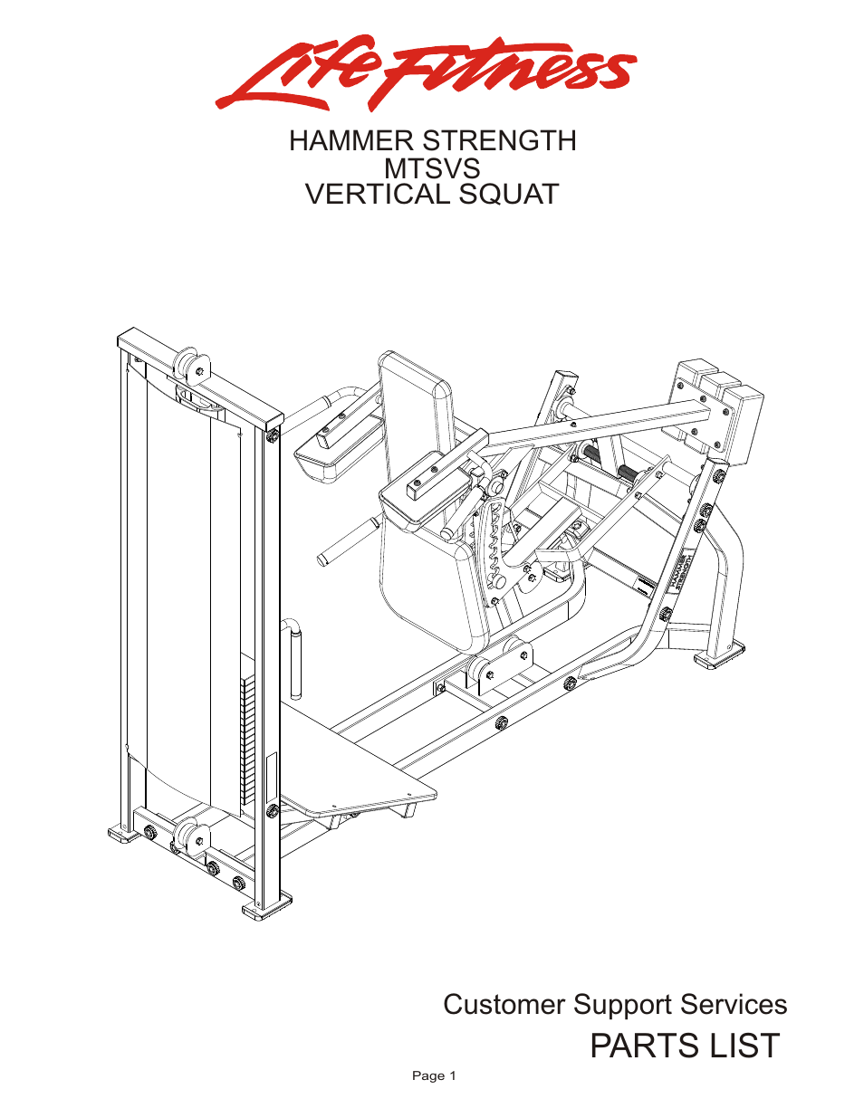 Life Fitness MTSVS User Manual | 17 pages