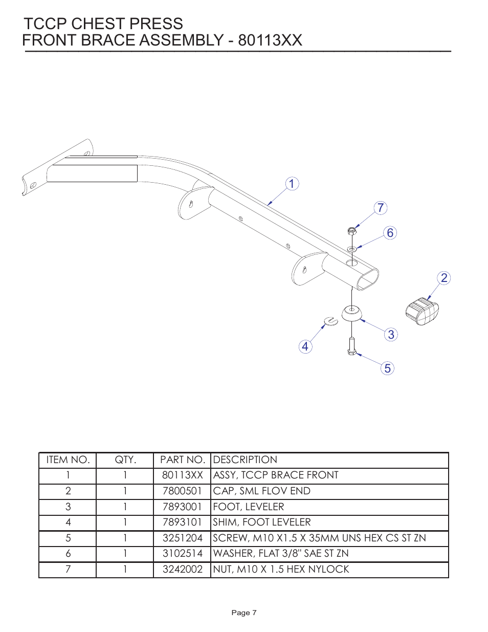 Life Fitness Circuit Series User Manual | Page 7 / 15
