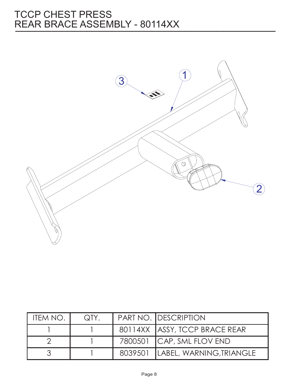 Life Fitness Circuit Series User Manual | Page 8 / 15