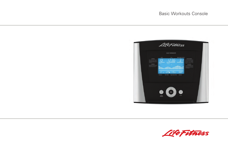 Life Fitness Fitness Equipment User Manual | 35 pages
