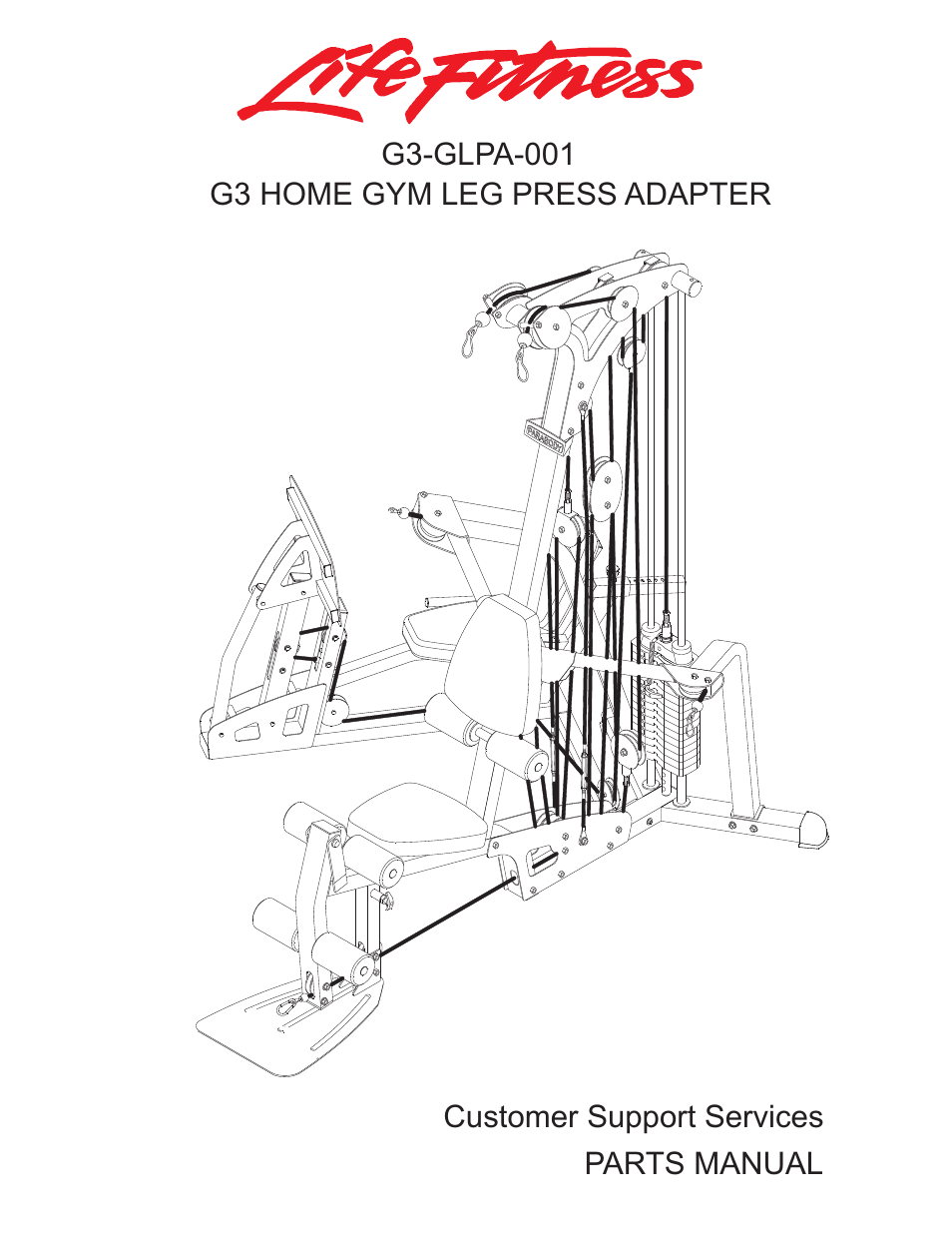 Life Fitness G3-GLPA-001 User Manual | 7 pages