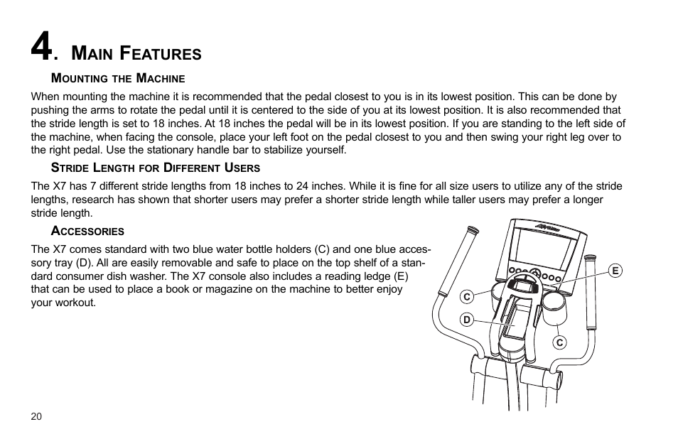 Life Fitness X7 User Manual | Page 21 / 45