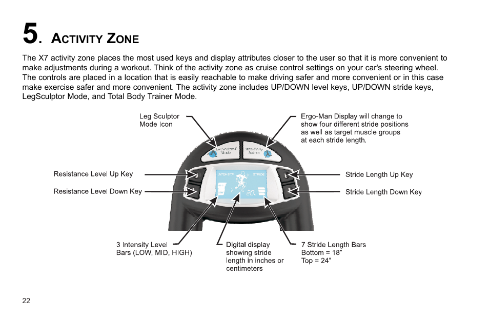 Life Fitness X7 User Manual | Page 23 / 45