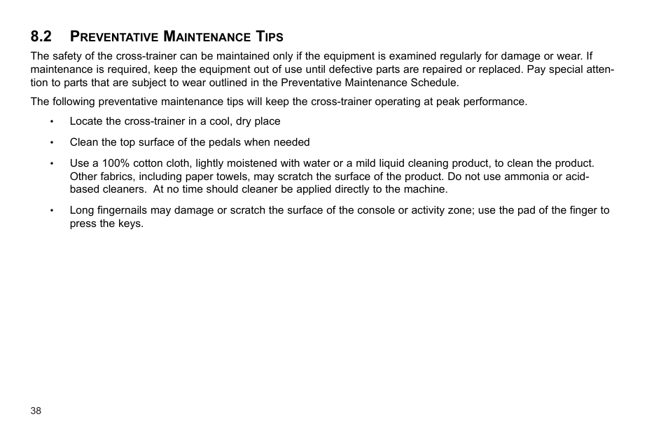 Life Fitness X7 User Manual | Page 39 / 45