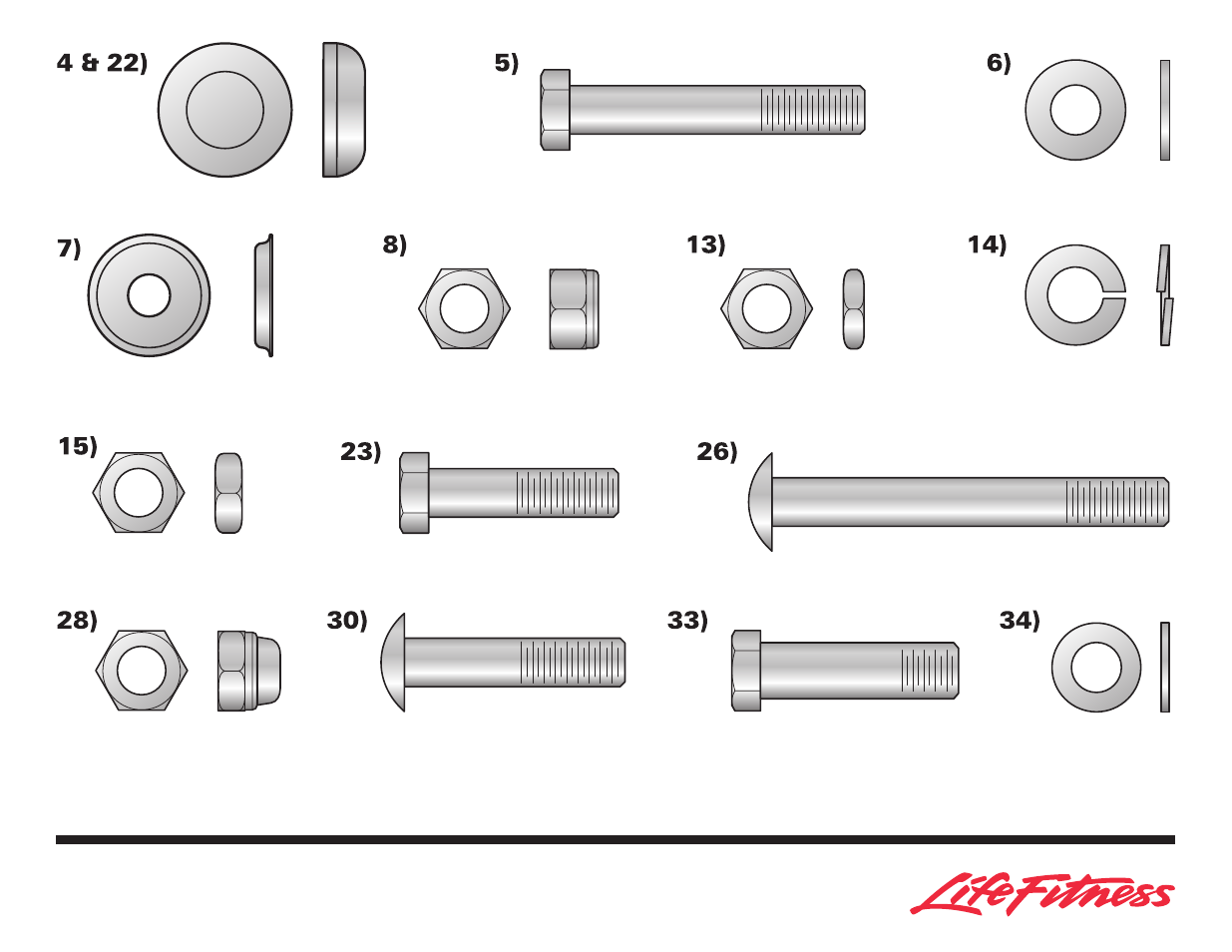 Life Fitness Dual Adjustable Pulley User Manual | Page 3 / 13