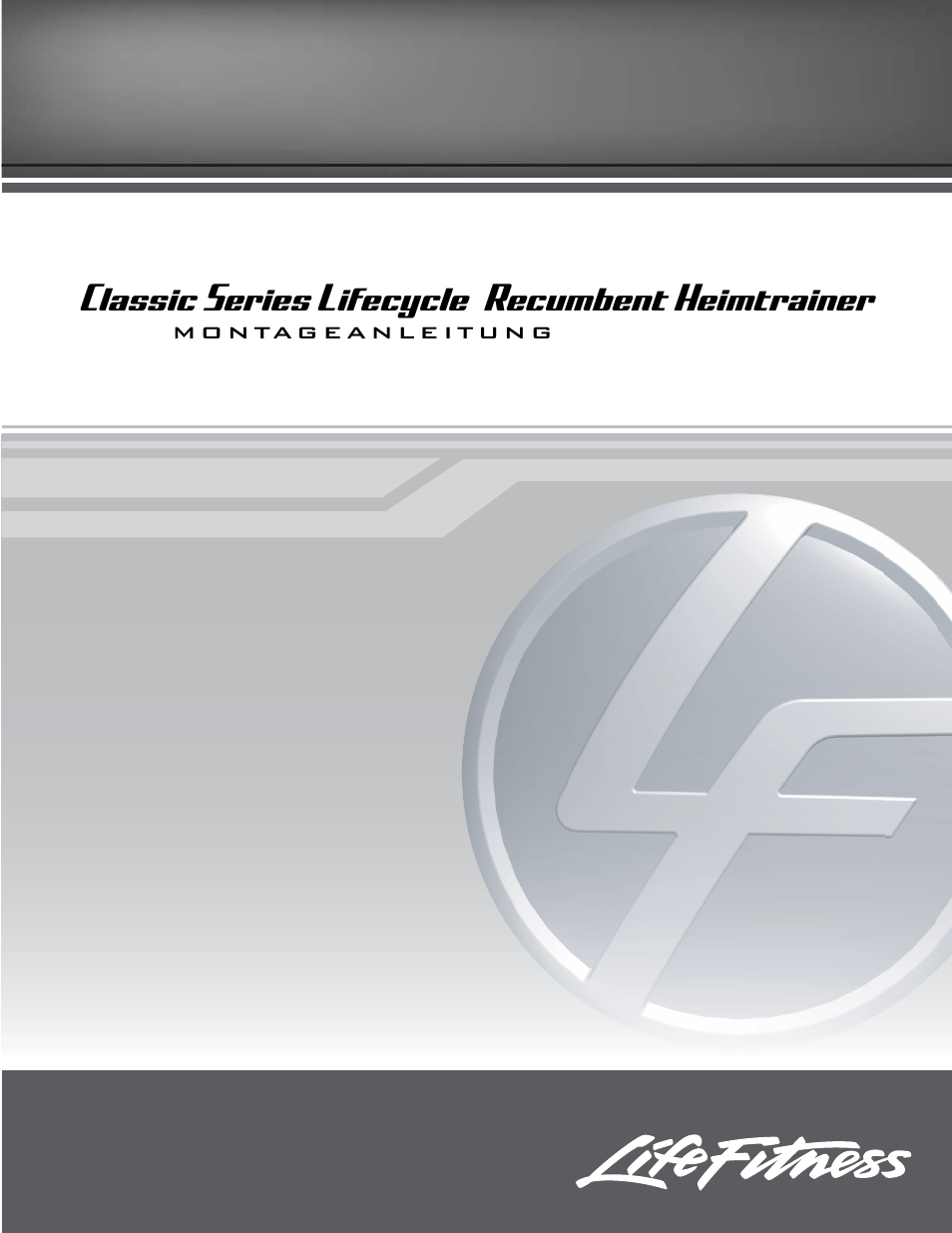 Classic series lifecycle, Recumbent heimtrainer | Life Fitness Upright Lifecycle Exercise Bike Classic Series User Manual | Page 25 / 48