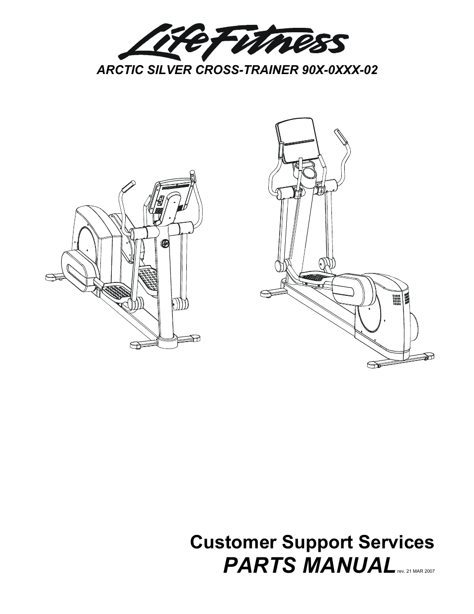 Life Fitness Arctic Silver 90X-0XXX-02 User Manual | 14 pages