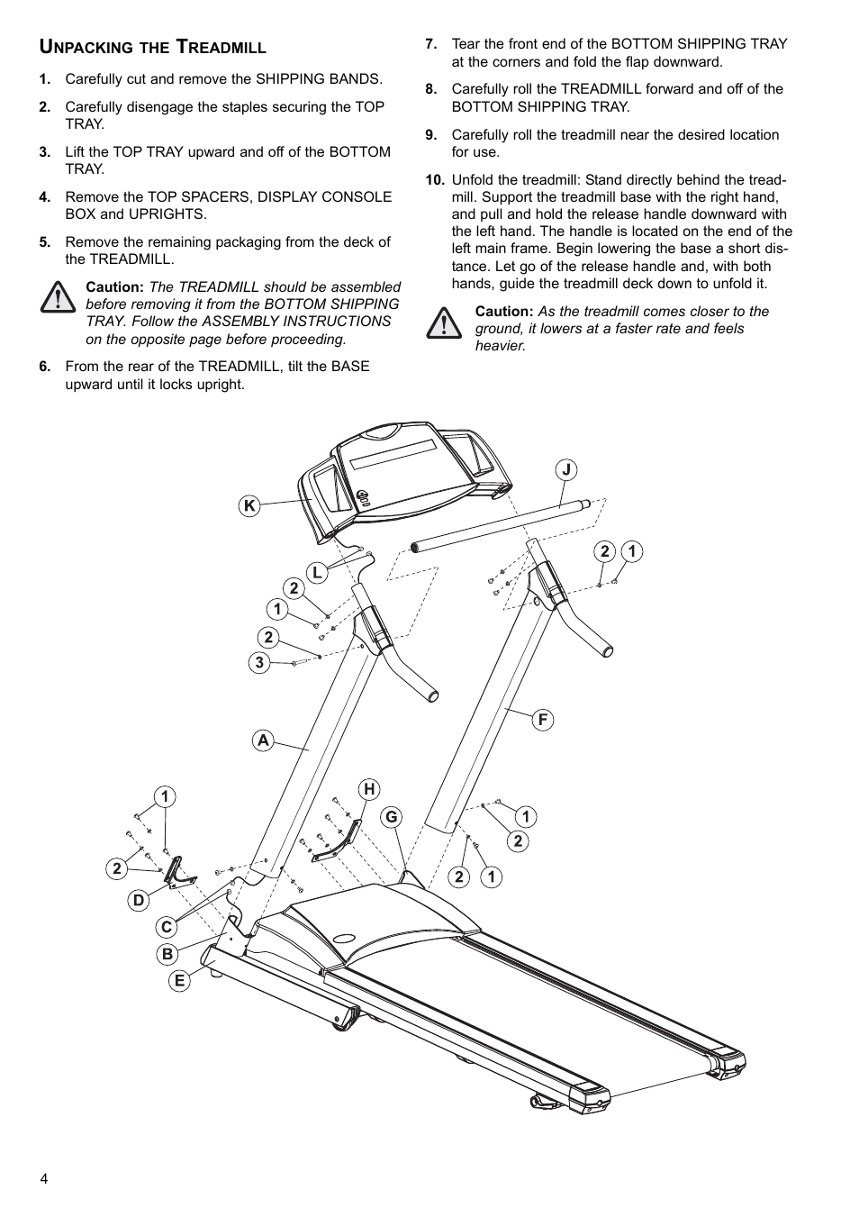Life Fitness ST55 Treadmill User Manual | Page 5 / 24