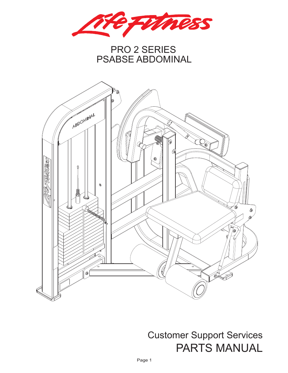 Life Fitness PSABSE User Manual | 18 pages