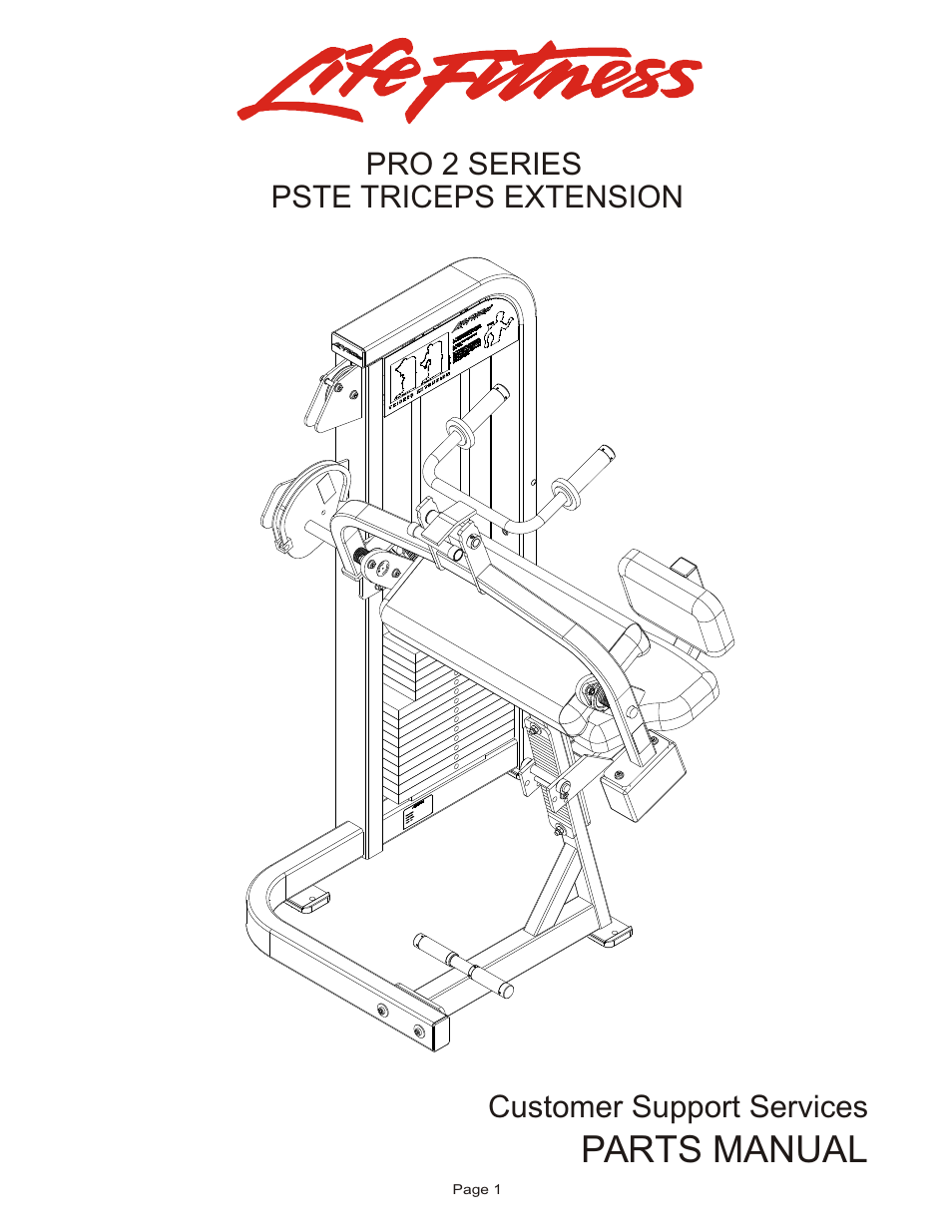 Life Fitness PSTE User Manual | 15 pages