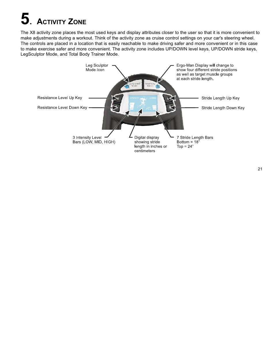 Life Fitness X8 User Manual | Page 24 / 47