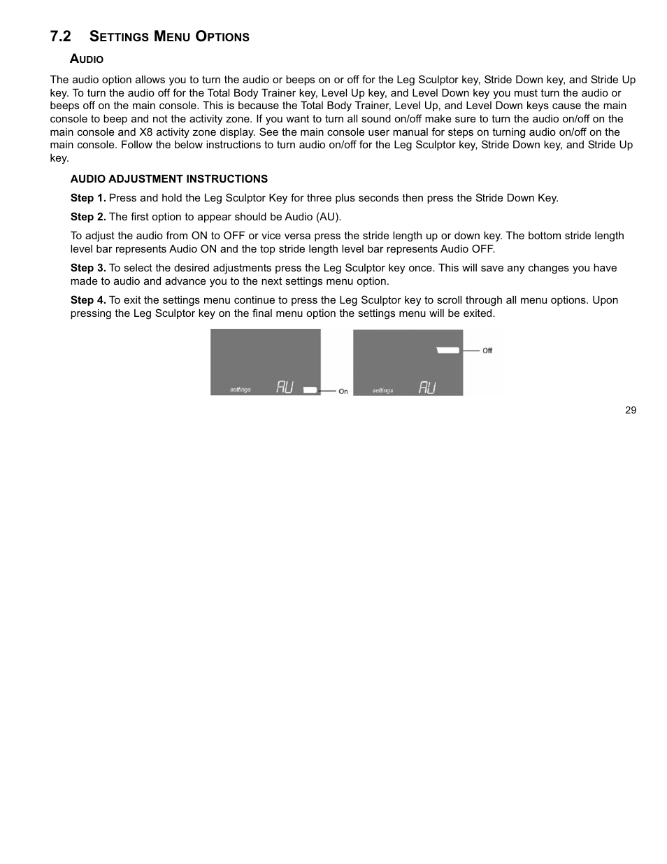 Life Fitness X8 User Manual | Page 32 / 47