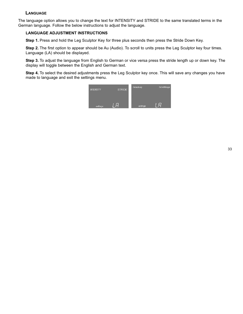 Life Fitness X8 User Manual | Page 36 / 47