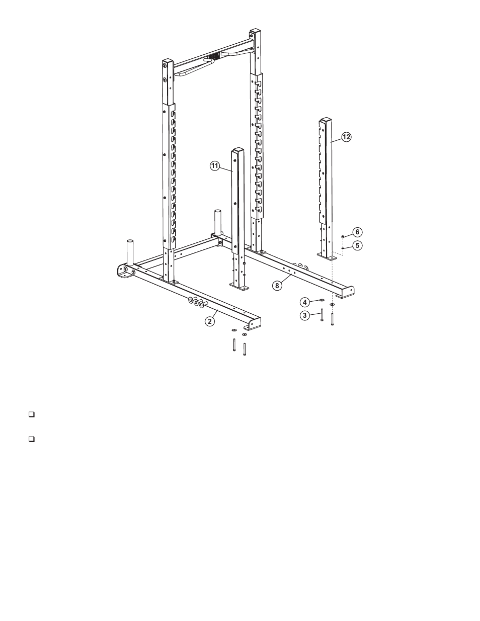 Life Fitness Heavy Duty Multi Rack User Manual | Page 10 / 16