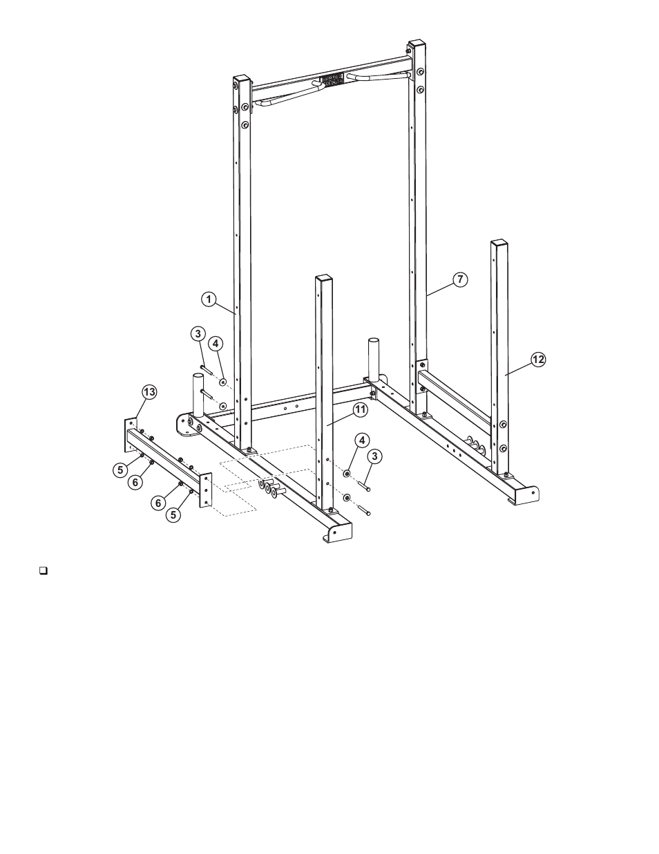 Life Fitness Heavy Duty Multi Rack User Manual | Page 11 / 16