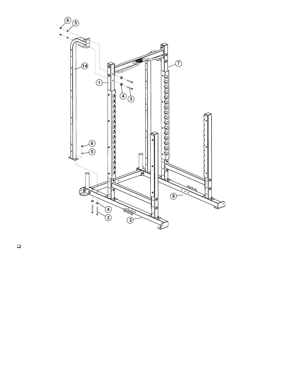 Life Fitness Heavy Duty Multi Rack User Manual | Page 12 / 16