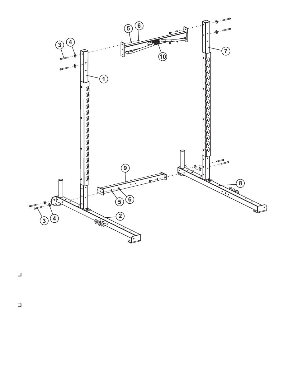 Life Fitness Heavy Duty Multi Rack User Manual | Page 9 / 16