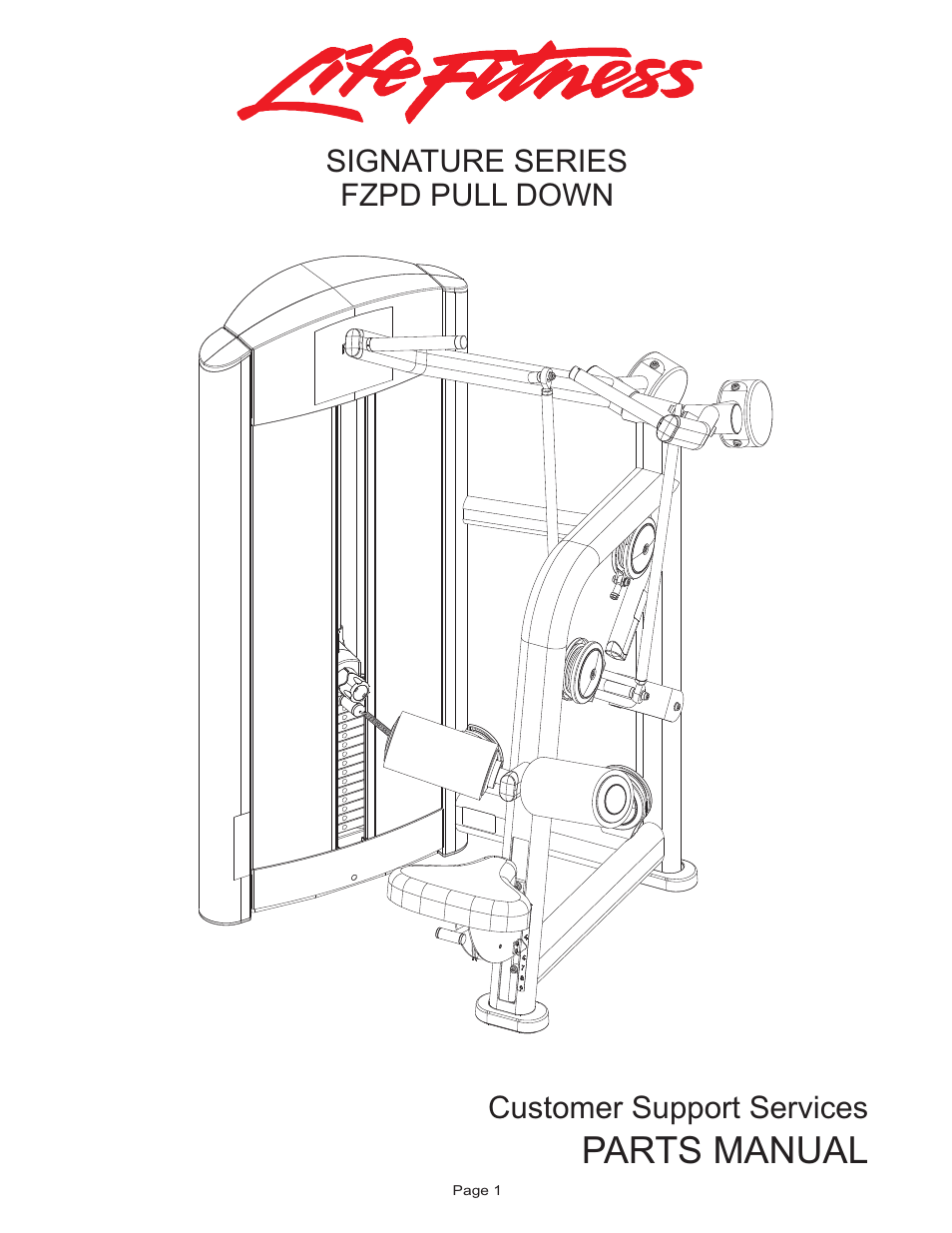 Life Fitness FZPD User Manual | 17 pages