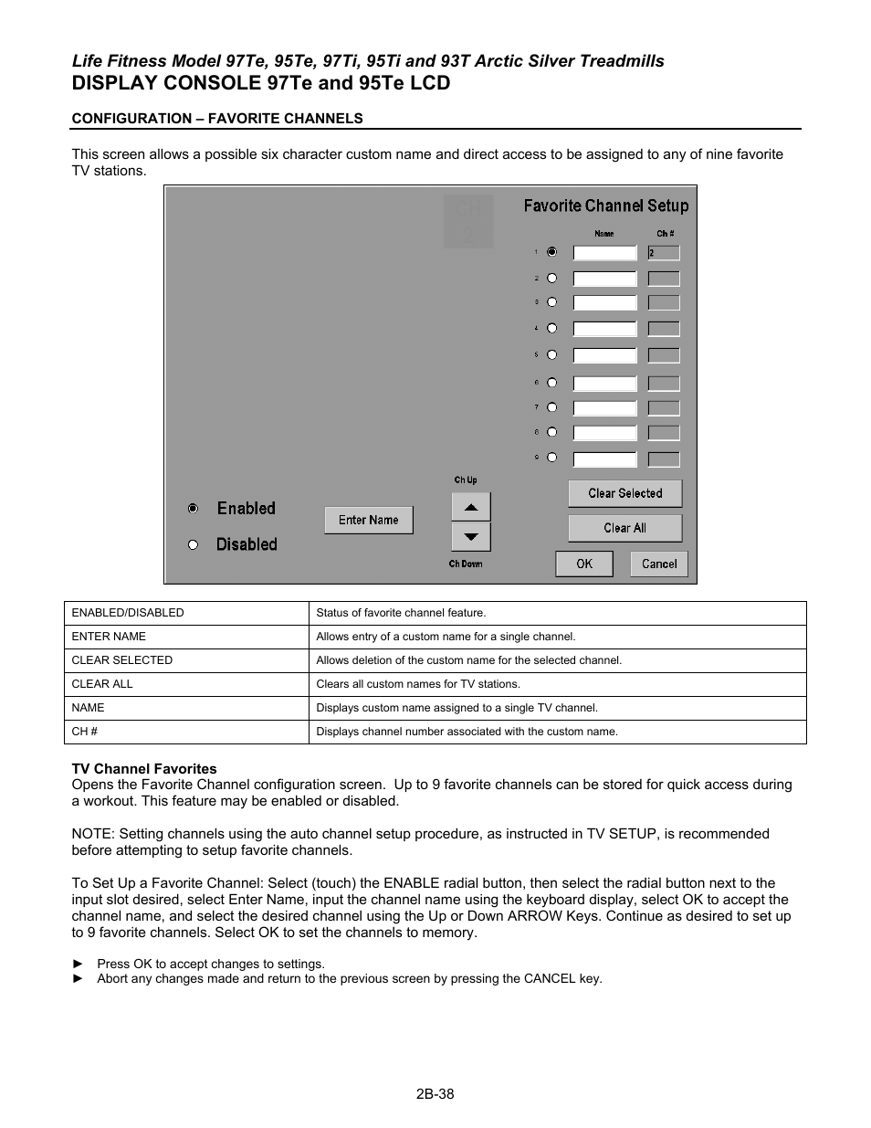 Display console 97te and 95te lcd | Life Fitness 93T User Manual | Page 105 / 190