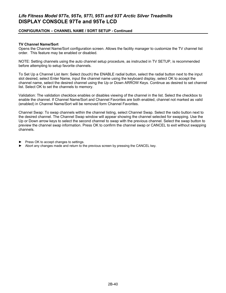 Display console 97te and 95te lcd | Life Fitness 93T User Manual | Page 107 / 190