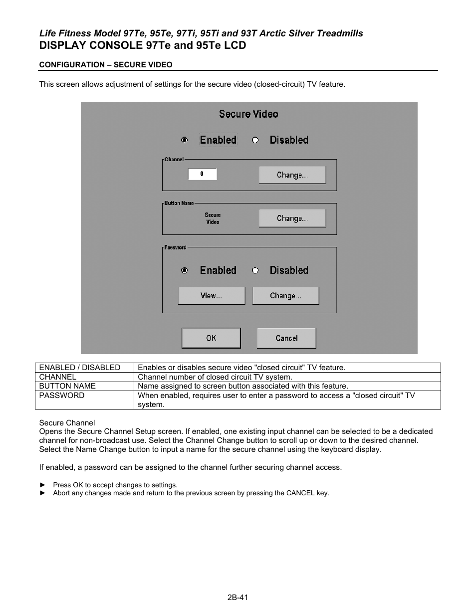 Display console 97te and 95te lcd | Life Fitness 93T User Manual | Page 108 / 190