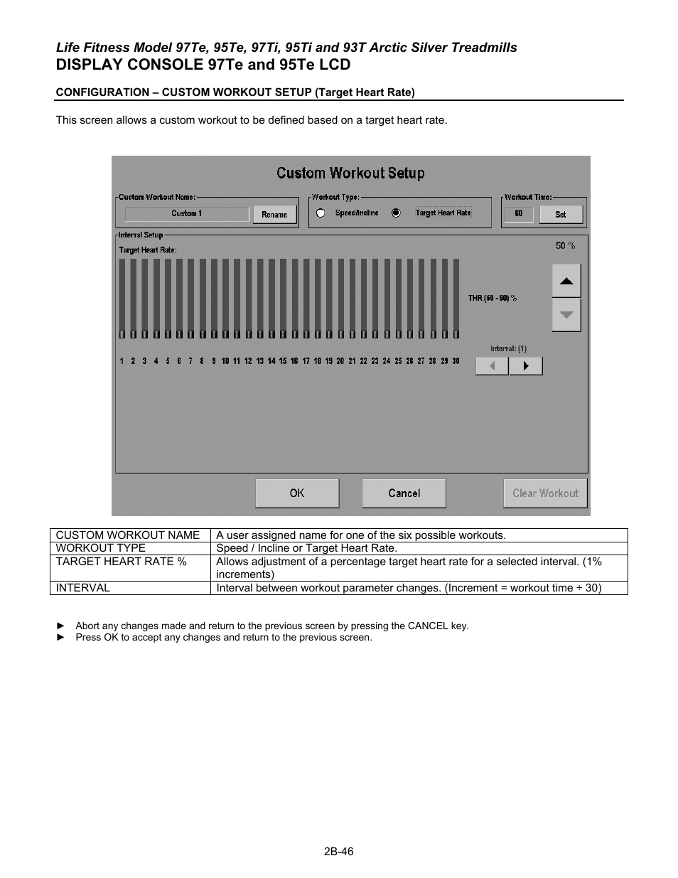 Display console 97te and 95te lcd | Life Fitness 93T User Manual | Page 113 / 190