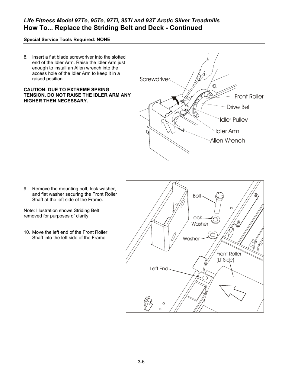 Life Fitness 93T User Manual | Page 121 / 190