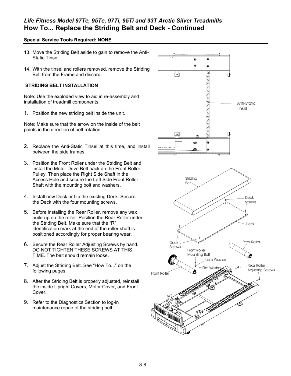 Life Fitness 93T User Manual | Page 123 / 190