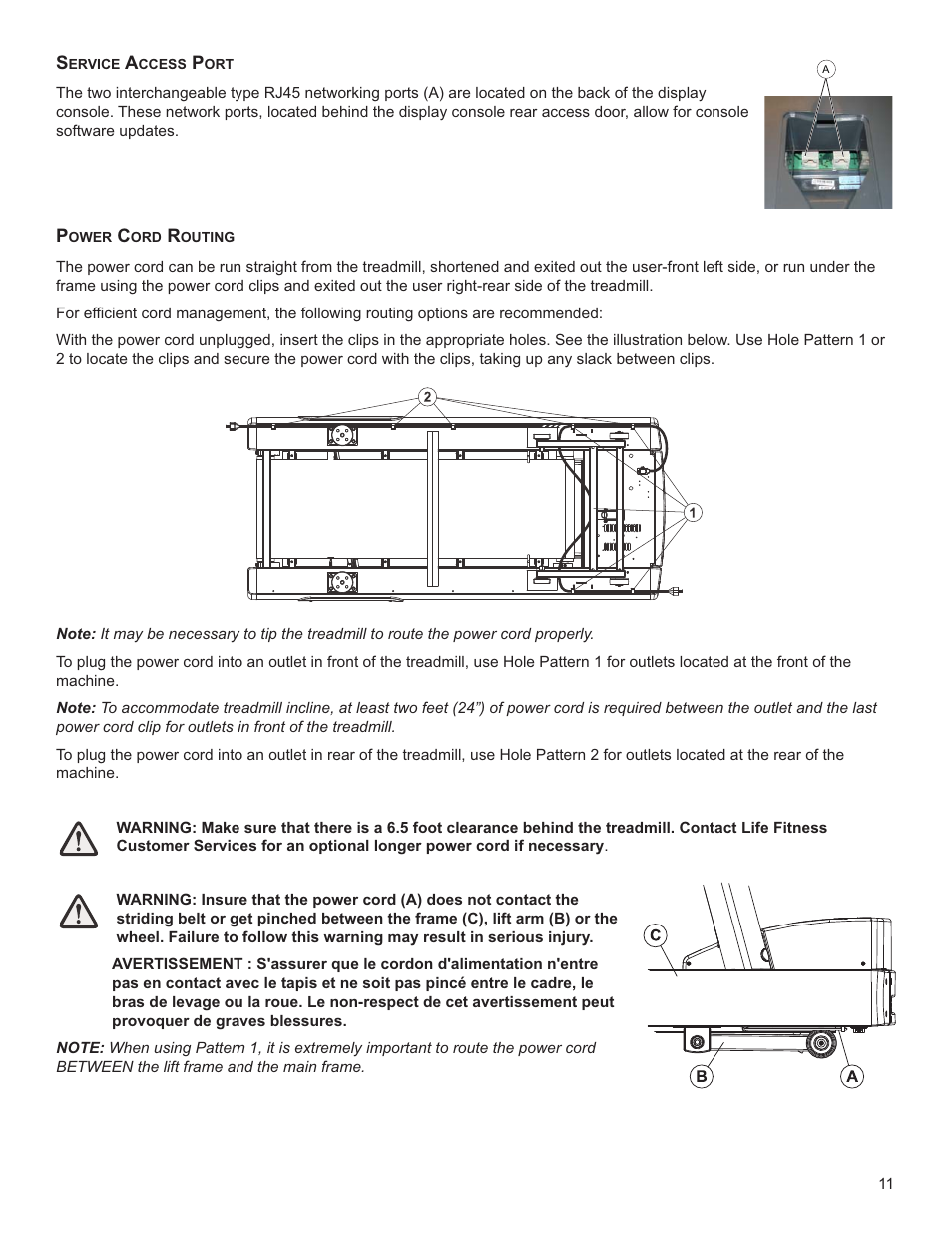 Life Fitness Club Series Treadmill User Manual | Page 12 / 50