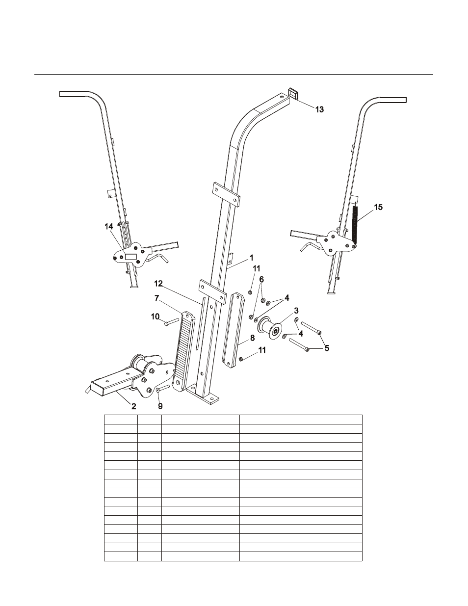 Mtdp decline press, Seat frame assembly, Mtdp decline press seat frame assembly | Life Fitness MTDP Decline Press User Manual | Page 11 / 14