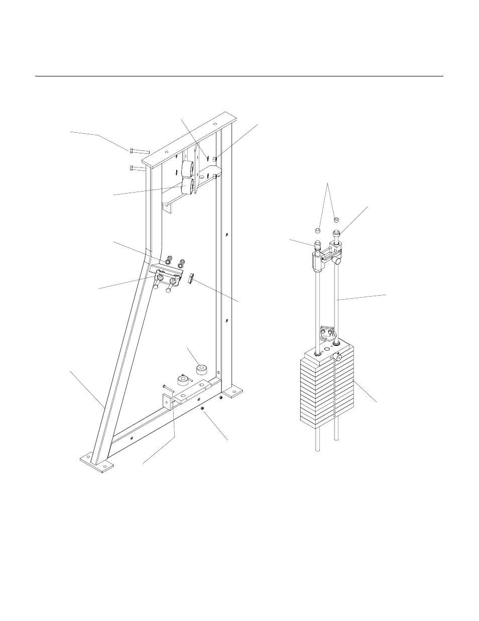 Mtdp decline press, Right side frame, Mtdp decline press right side frame | Life Fitness MTDP Decline Press User Manual | Page 8 / 14