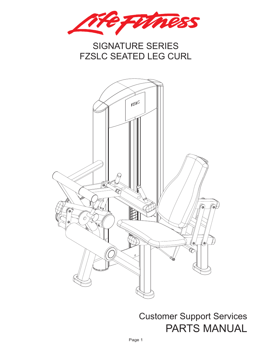 Life Fitness FZSLC User Manual | 14 pages