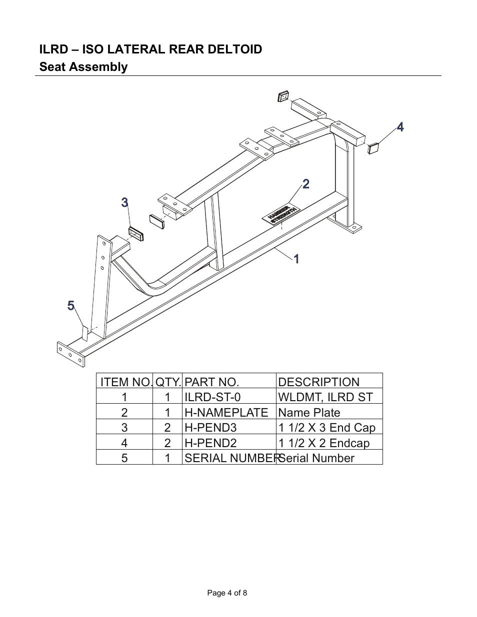 Life Fitness ILRD User Manual | Page 4 / 8