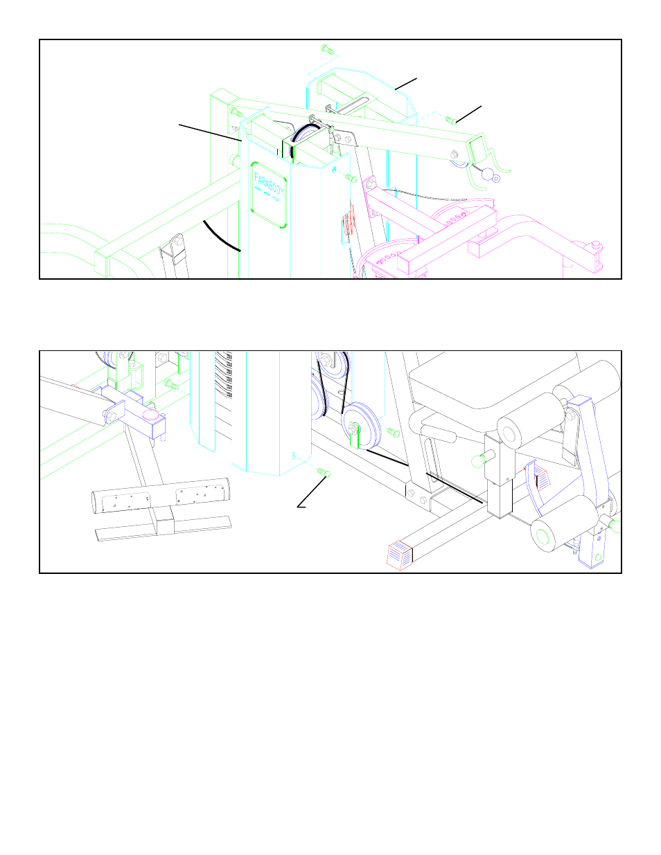 Figure 21 figure 20 | Life Fitness Parabody 660 User Manual | Page 16 / 19