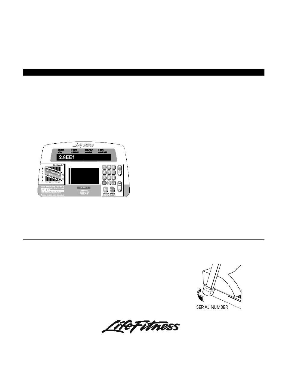 Life Fitness tr 8500 User Manual | Page 8 / 8