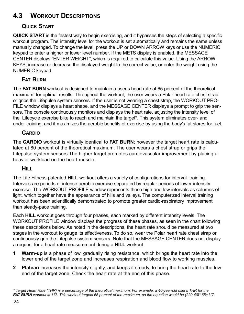 Life Fitness 95CI User Manual | Page 25 / 41