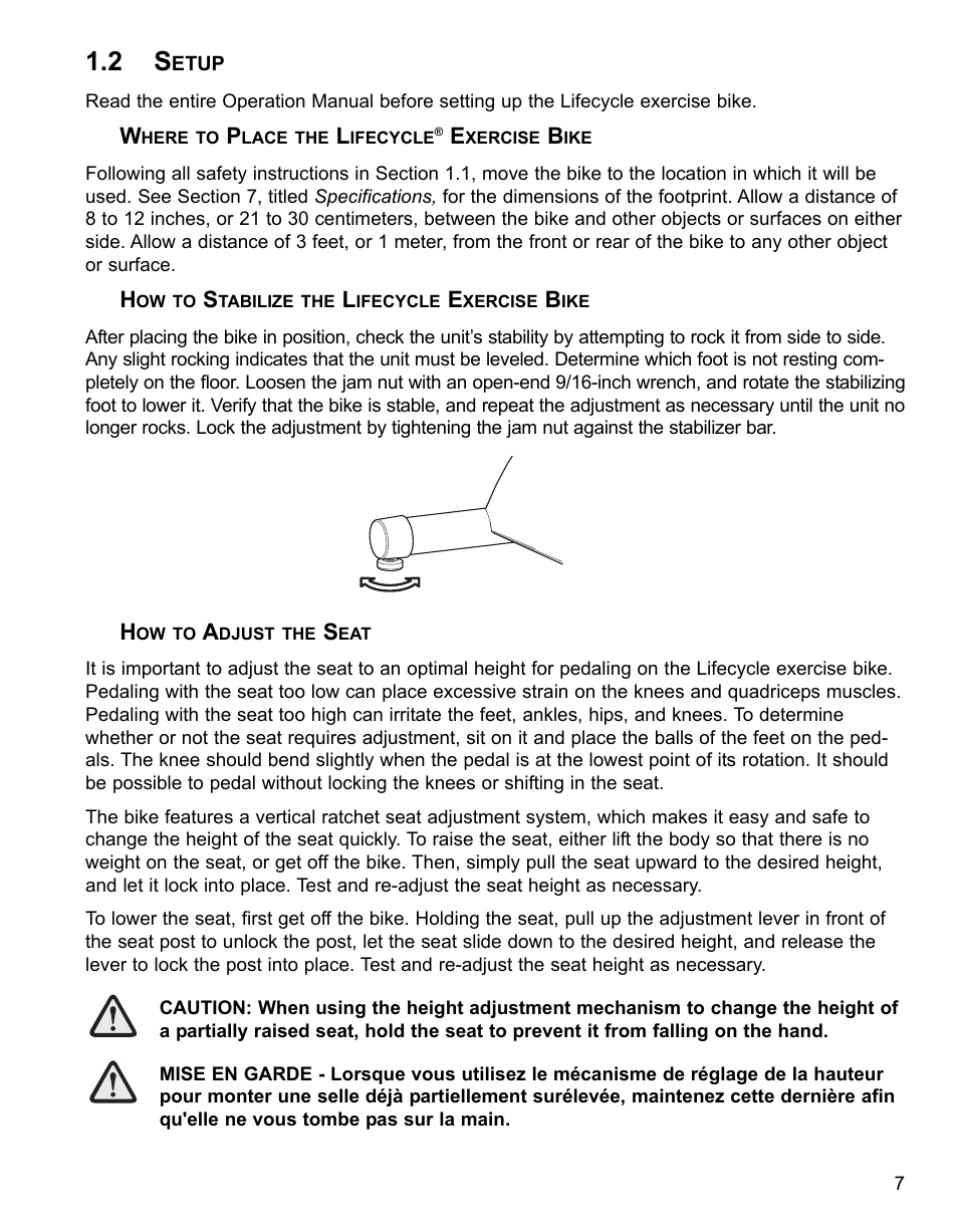 Life Fitness 95CI User Manual | Page 8 / 41