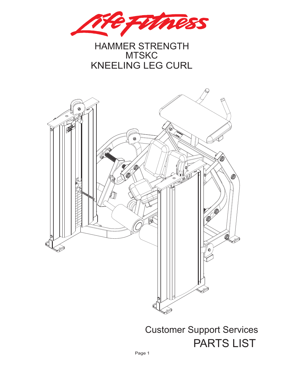 Life Fitness MTSKC User Manual | 16 pages