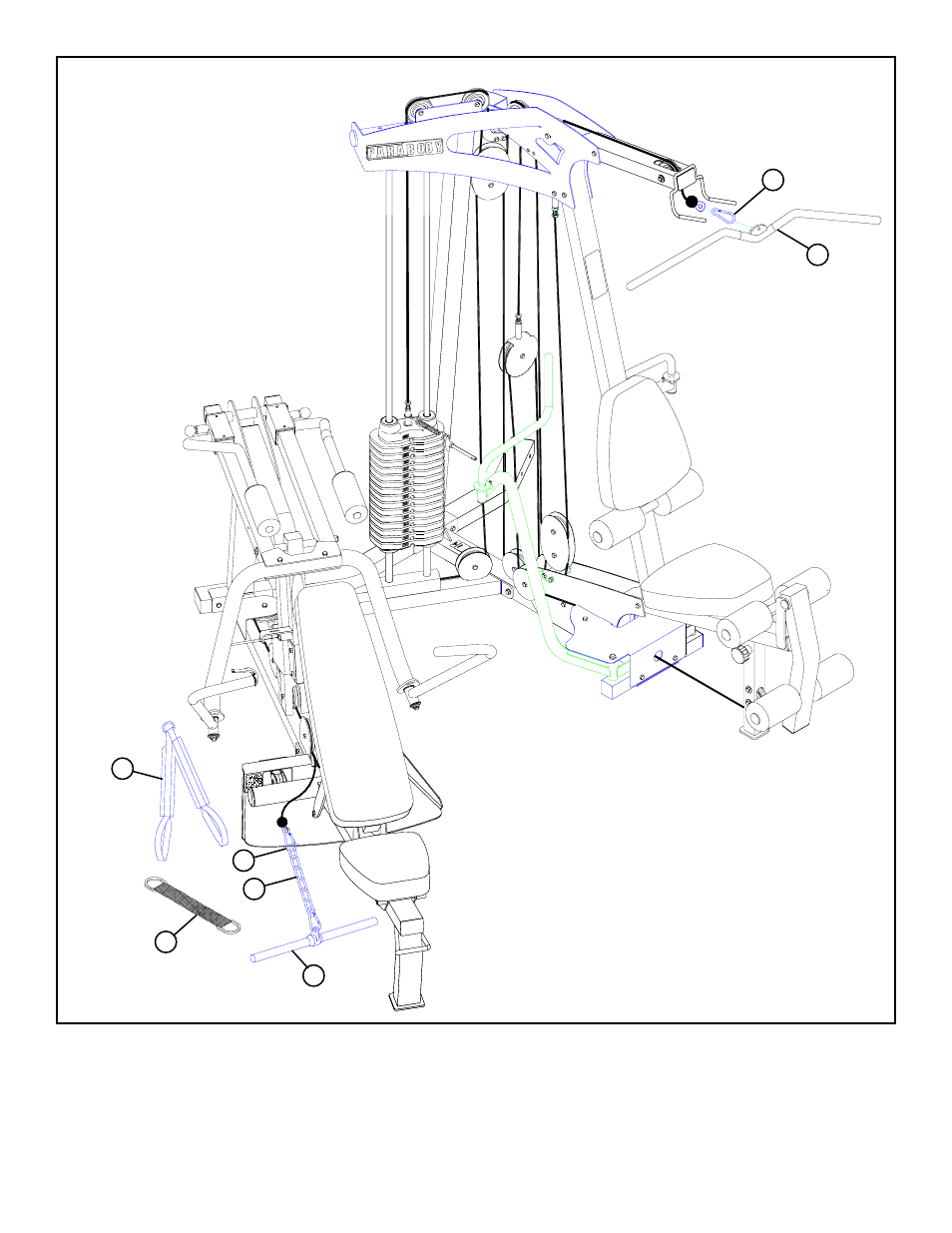 Figure 54 | Life Fitness 880 User Manual | Page 43 / 47