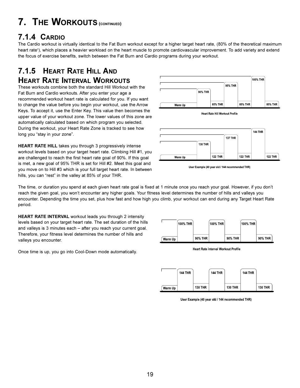 Orkouts | Life Fitness Elliptical X5i User Manual | Page 19 / 28