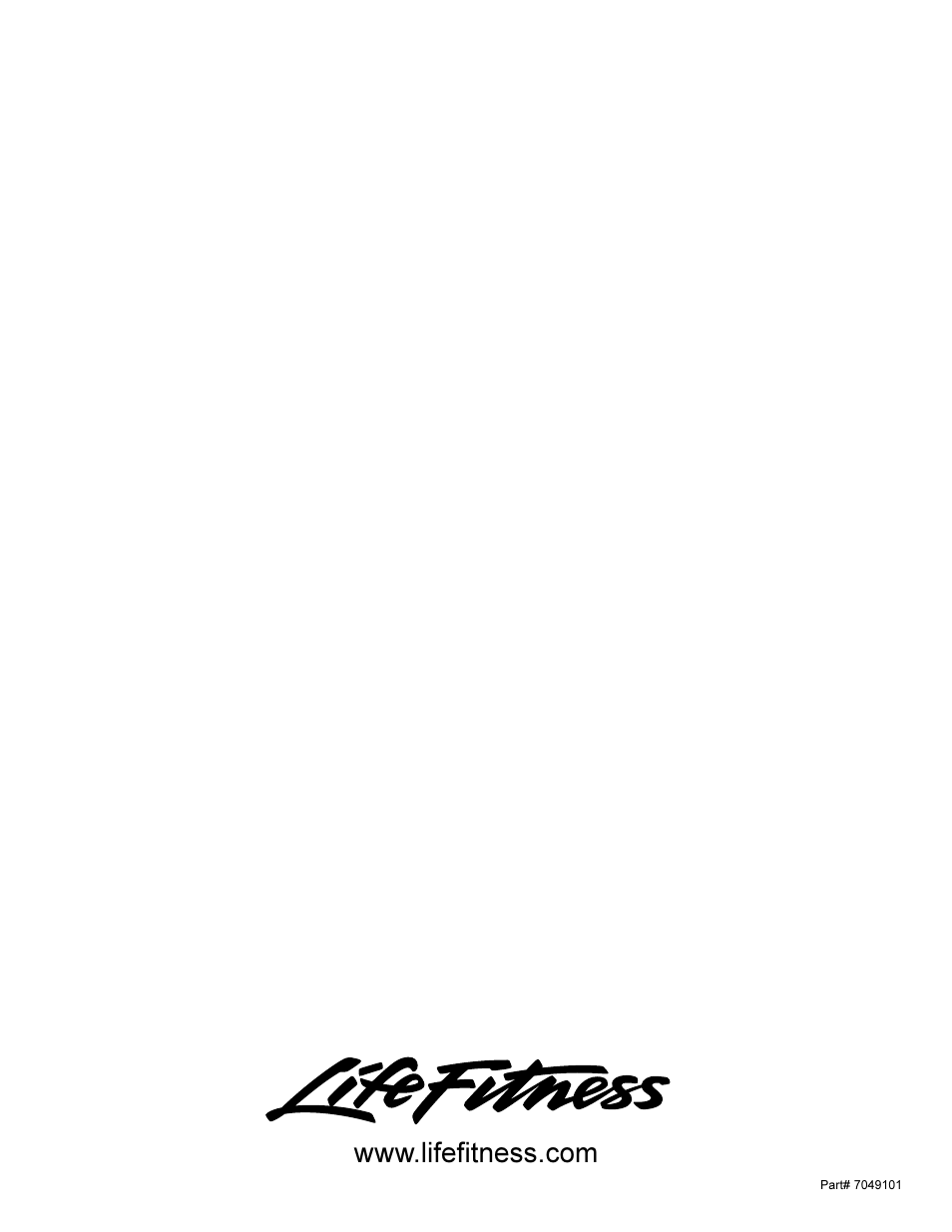 Life Fitness Elliptical X5i User Manual | Page 28 / 28