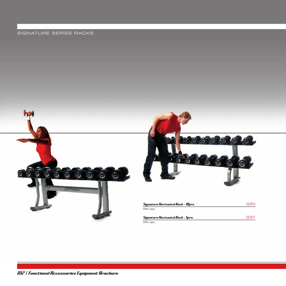 012 | functional accessories equipment brochure | Life Fitness V2 User Manual | Page 12 / 68
