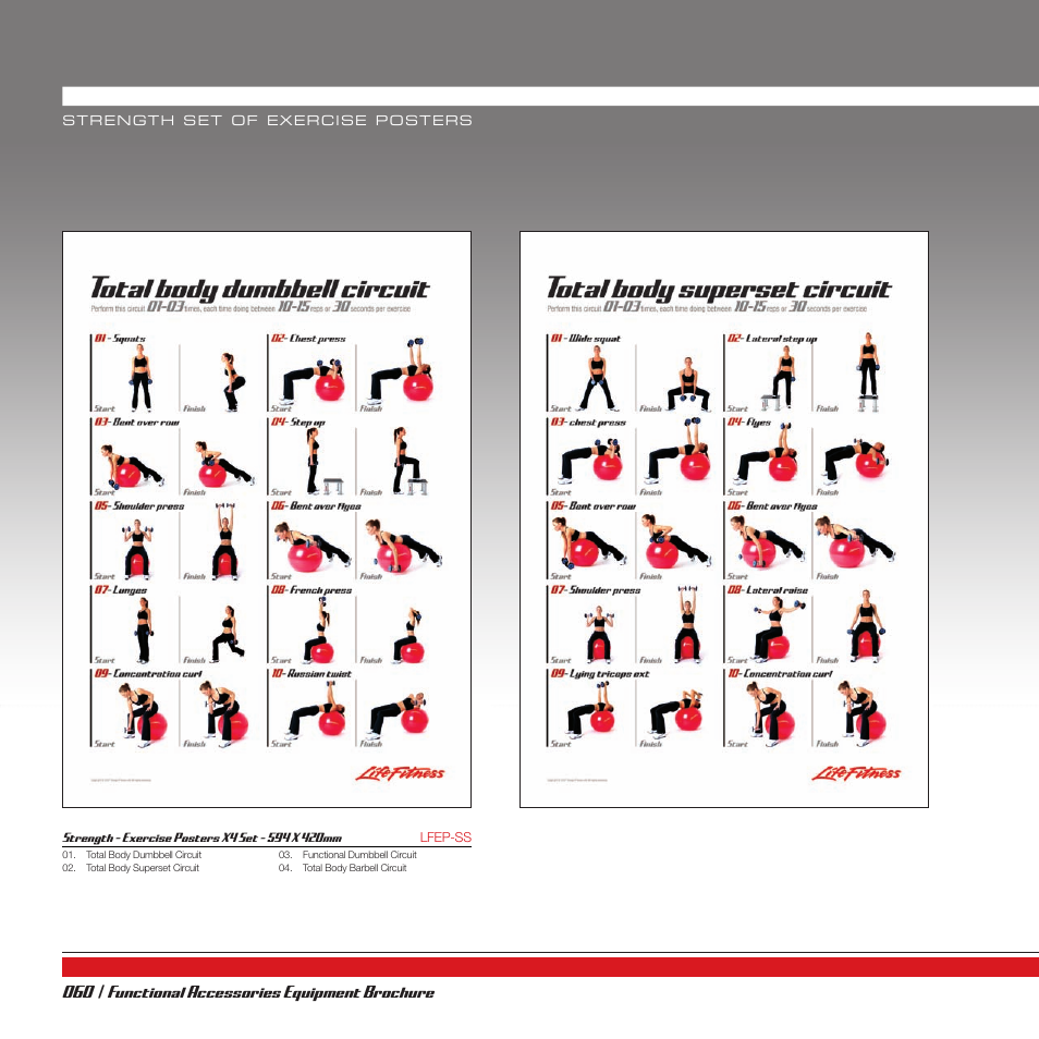 060 | functional accessories equipment brochure | Life Fitness V2 User Manual | Page 60 / 68