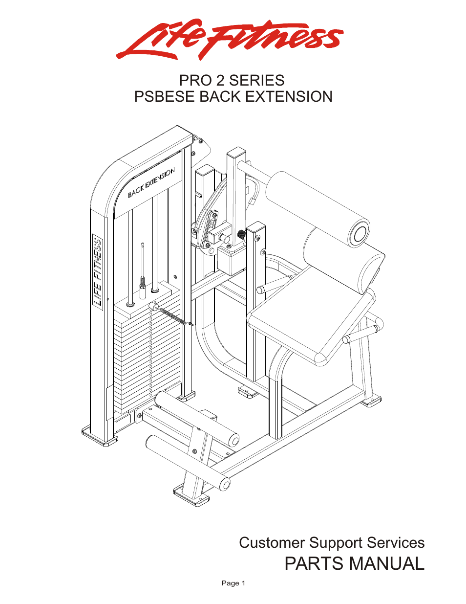 Life Fitness Pro 2 Series PSBESE User Manual | 16 pages
