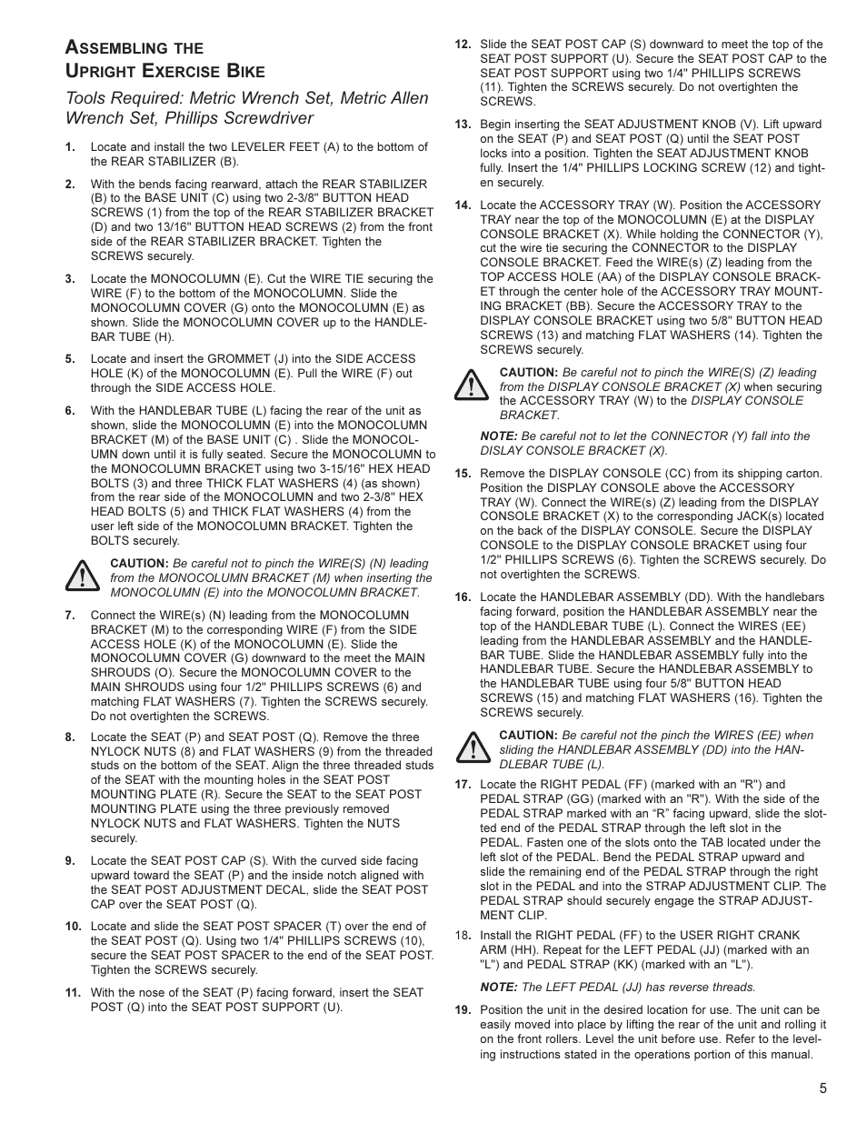 Life Fitness UT8 User Manual | Page 6 / 34