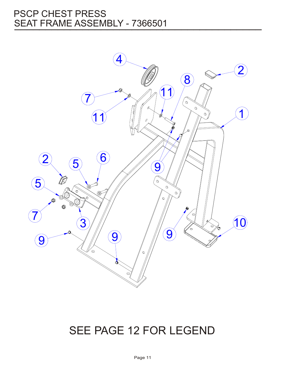 Life Fitness Pro 2 Series PSCP User Manual | Page 11 / 19