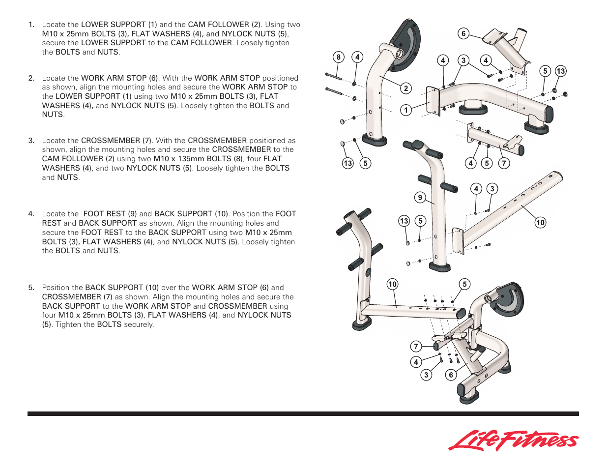 Life Fitness Ab Crunch Bench User Manual | Page 3 / 12