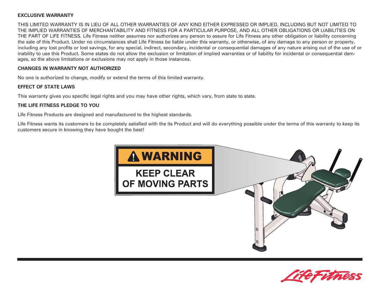 Life Fitness Ab Crunch Bench User Manual | Page 7 / 12