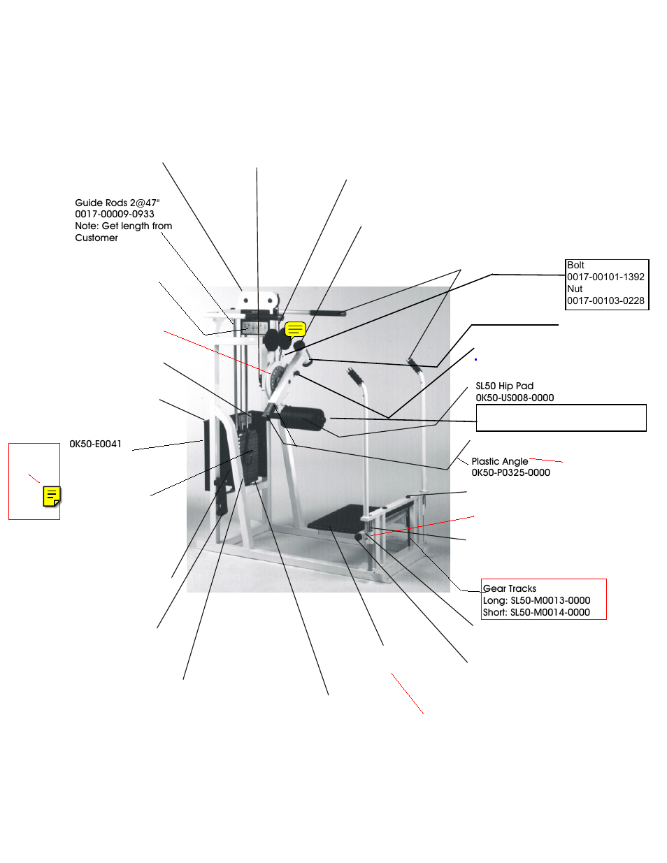 Life Fitness Multihip SL50 User Manual | 1 page