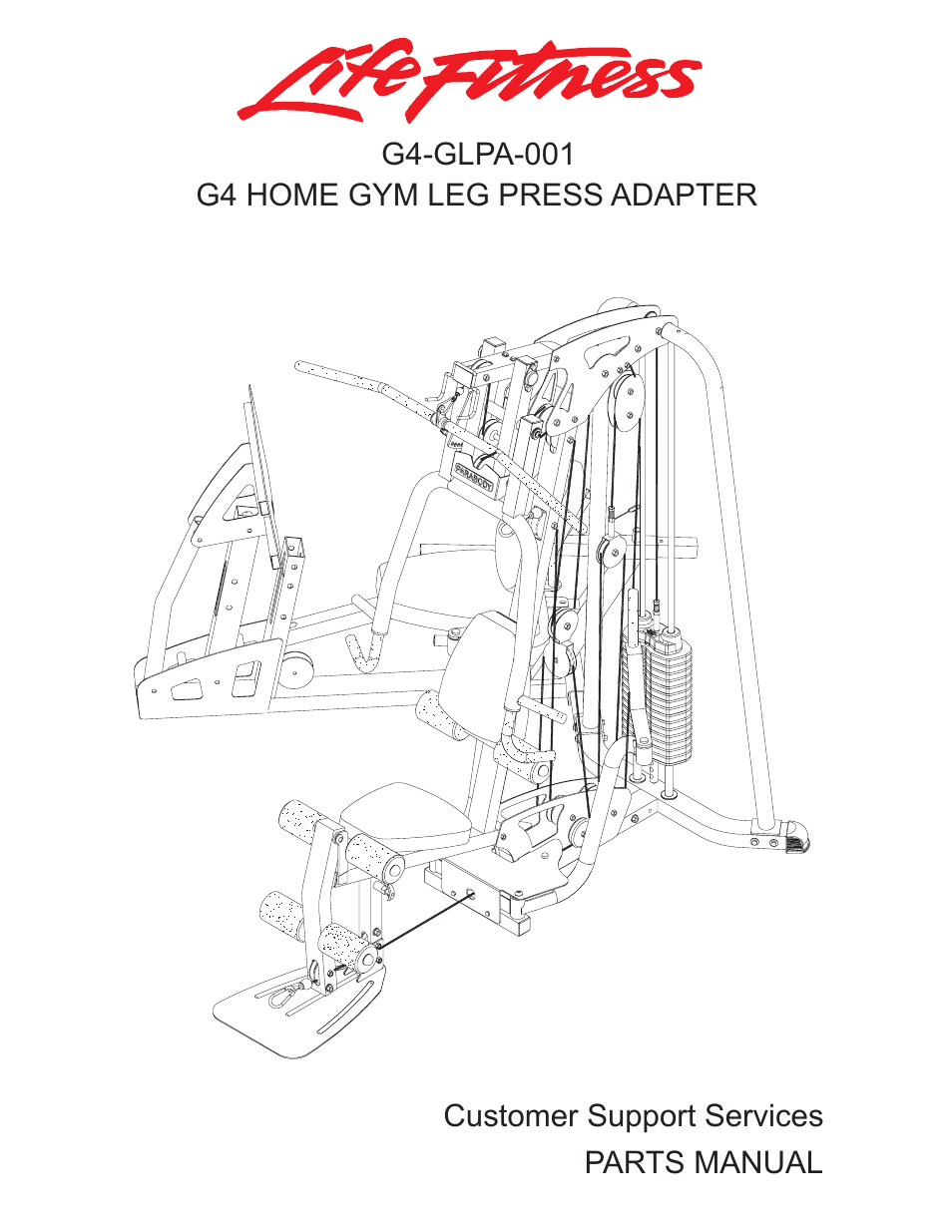 Life Fitness G4-GLPA-001 User Manual | 6 pages